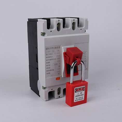 中號卡箍式斷路器鎖使用圖